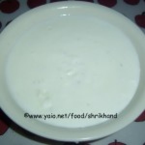 Instant shrikhand recipe